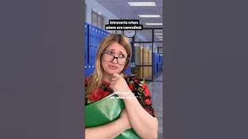 Introverts when plans are cancelled 😂💀 #comedyshorts #funnyviral  #foryou cr: @TheVibeWithKy