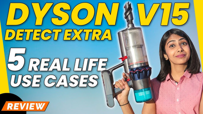 DYSON V15 DETECT ABSOLUTE : Test complet du MEILLEUR aspirateur balai de  tout les temps 🧹⚡ 699€ 