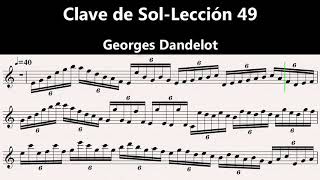 Clave de Sol-Lección 49