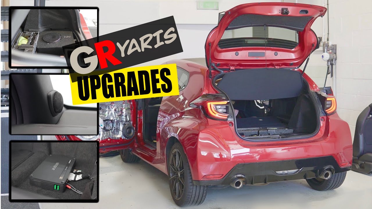 Toyota GR Yaris Audison and Dynaudio sound system upgrade