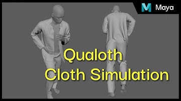 Qualoth - Maya cloth simulation