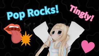 Roblox ASMR - Tingly Pop Rocks Eating, Mouth Sounds