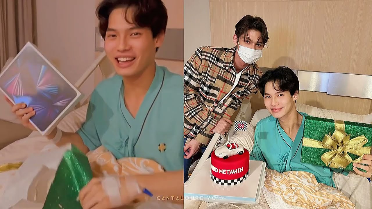 Bright Vachirawit's Expensive Birthday Gift for Win Metawin - YouTube