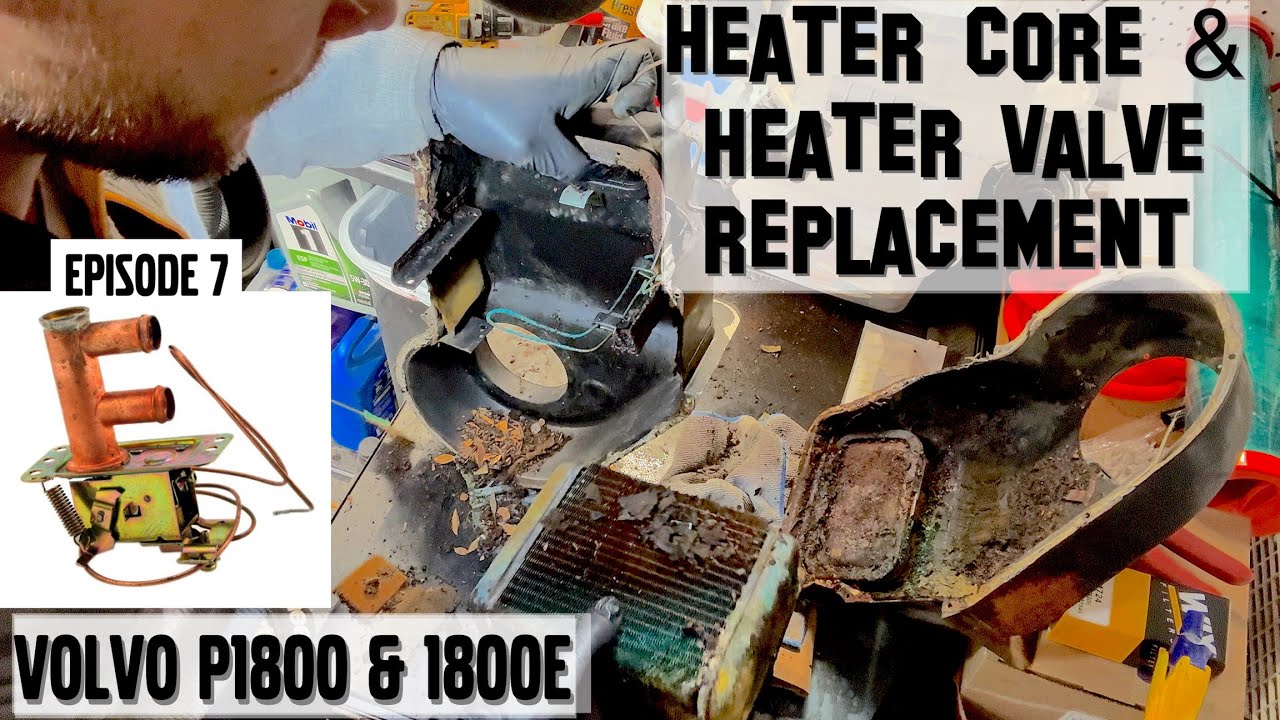 Замена радиатора и клапана отопителя на Volvo P1800 и 1800E - Спасение Volvo 1800E 1970 года - Эп...