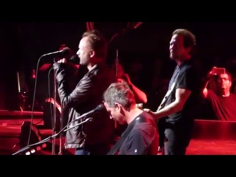 Pearl Jam & Sting - Driven To Tears - New York City (May 2, 2016)