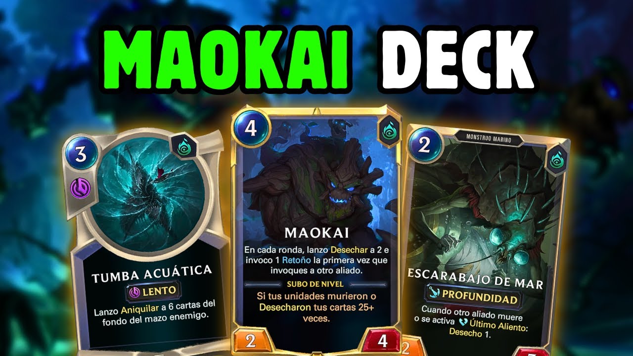 MAOKAI LEGENDS OF RUNETERRA TIER DECK 
