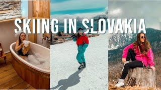 Slovakia Skiing 🇸🇰⛷️SKI HOLIDAY VLOG WITH PRICES #Slovakia