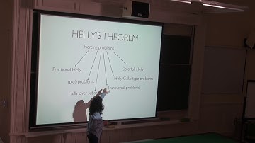 D. Oliveros: Recent developments on Helly’s theorem...