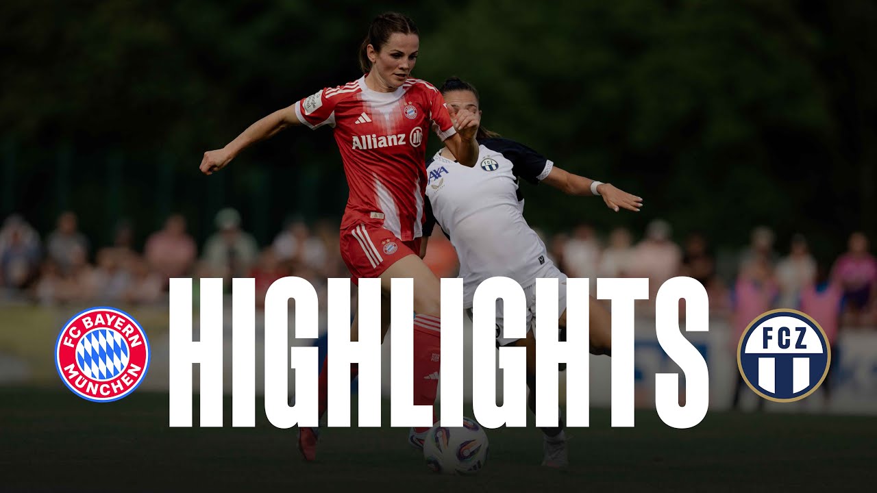 Testspiel-Highlights: FC Bayern Frauen - FC Zürich