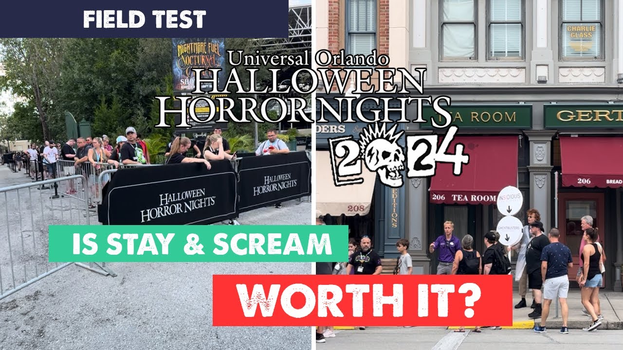 Universal Orlando Halloween Horror Nights 2024: Is Stay & Scream Worth It?