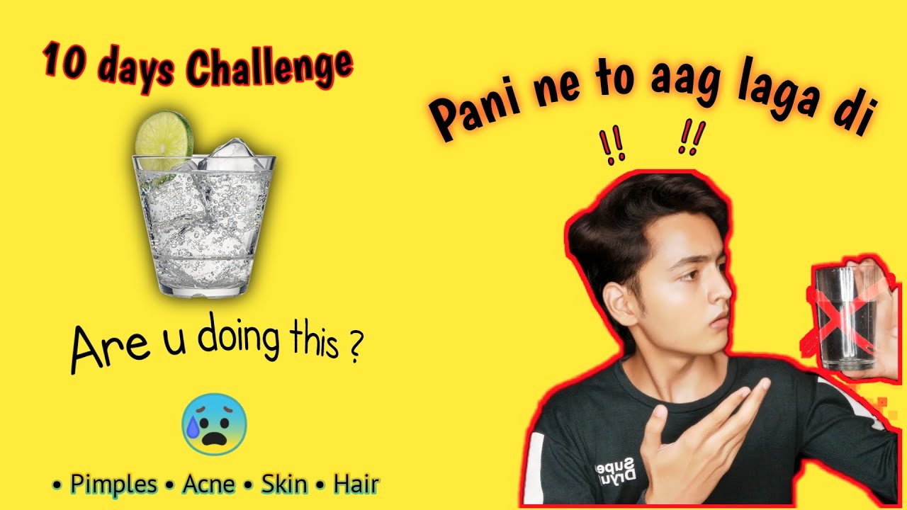 Get Rid of Skin Problem and Hair Damage with the Help of Water || How to Drink Water in a Proper