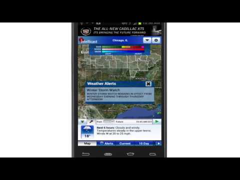 Intellicast Weather screenshot for Android