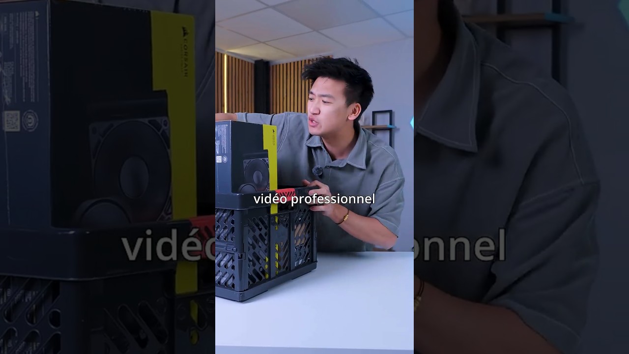 Je monte un PC pour un Monteur Vidéo Professionnel