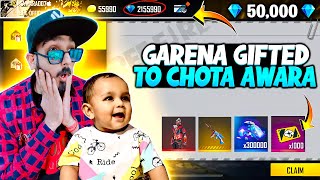 Garena Gifted To Chota Aawara 😱 Rampage Color Changing Bundle And Thomson || Free Fire