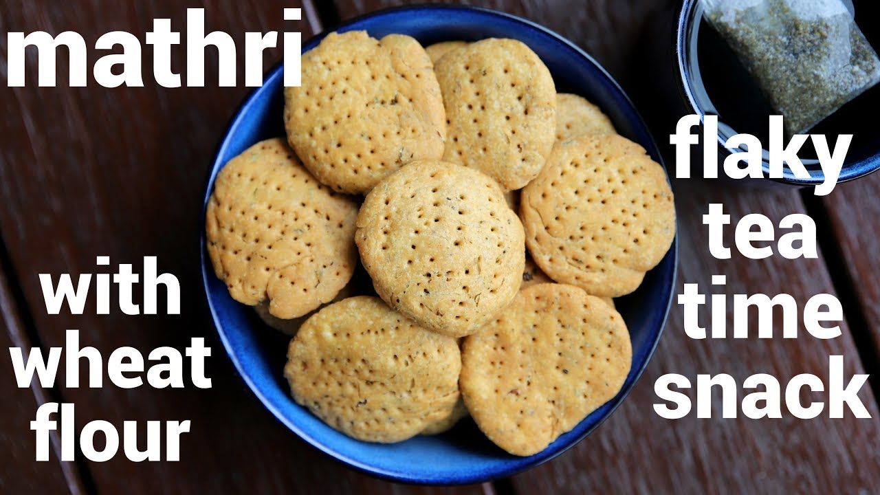 mathri recipe | methi mathri recipe | मठरी रेसिपी - मेथी की मठरी | how to make wheat flour mathri | Hebbar | Hebbars Kitchen
