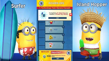 Despicable Me Minion Rush - new update POWER-OPS event part 1