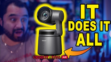 REAL CAMERA for streamers or glorified webcam? - OBSbot Tail Air review