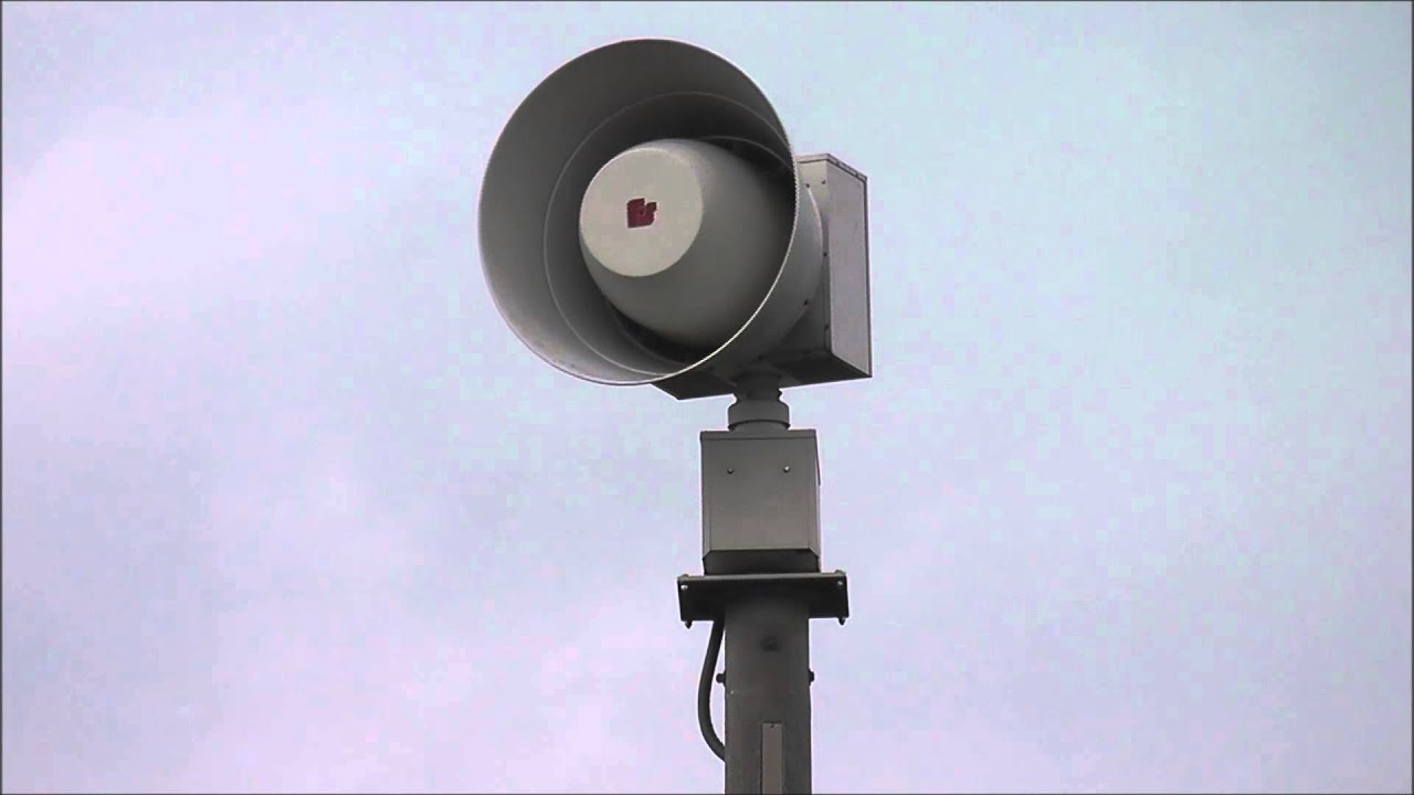 Federal Signal 2001-SRN Siren #31 South Bend, IN 9/4/14