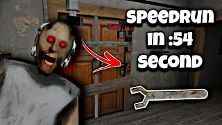 Granny - Extreme Mode Speedrun in (54) seconds With the Magic wrench