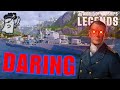 Best destroyer in the game  daring  world of warships legneds