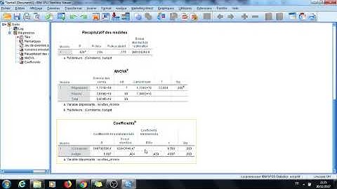 Stats | SPSS: Interpréter les résultats d