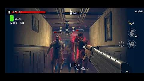 Zombie Hunter D-Day Part 1 Gameplay Walkthrough Android ios