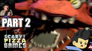 Five Nights At Freddys 2 (Part 2) - Scary! Pizza Games