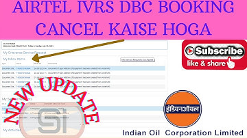 Airtel IVRS se DBC order ko Cancel karne ka Anewala Tarika | How to Cancel DBC Order from IVRS SDMS.