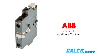 NEW NO BOX * ABB CAL5-11 1SBN010020R1011 AUXILIARY CONTACT 