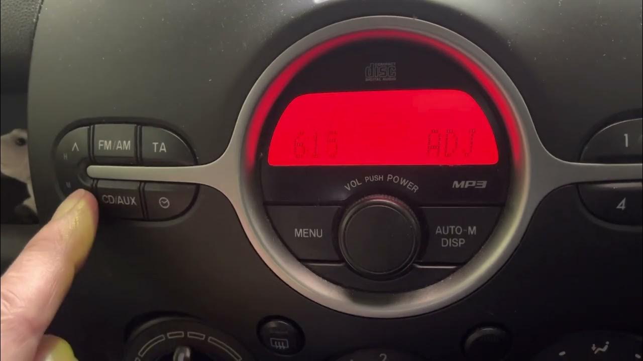 Mazda 2 clock setting. How to set the time in the radio on a Mazda 2