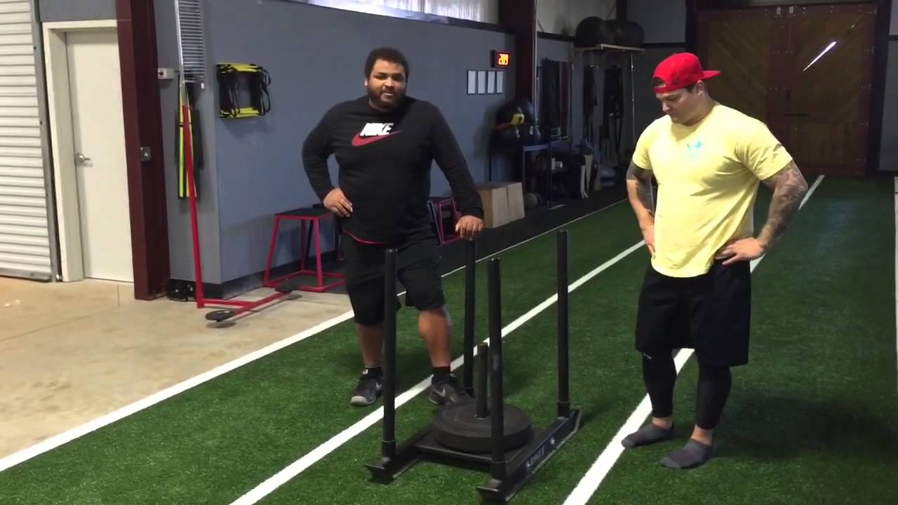 JUST THE TIP Sled Training for Explosive Athletes YouTube