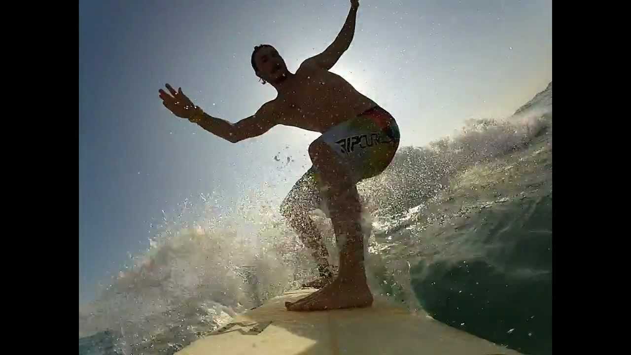 Go Pro HD surf Kaiser's Bowls waikiki hawaii (República Reggae) YouTube
