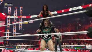 WWE 2k24 | Piper Niven vs. Katana Chance | RAW One-on-One | Gameplay