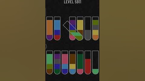 Water Sort Puzzle Level 5911