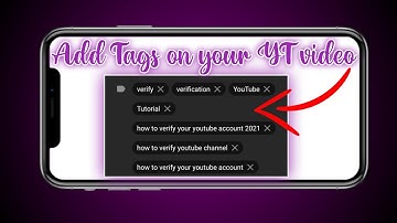 Add TAGS to your YOUTUBE VIDEOS on iPhone/iPad (2021)!