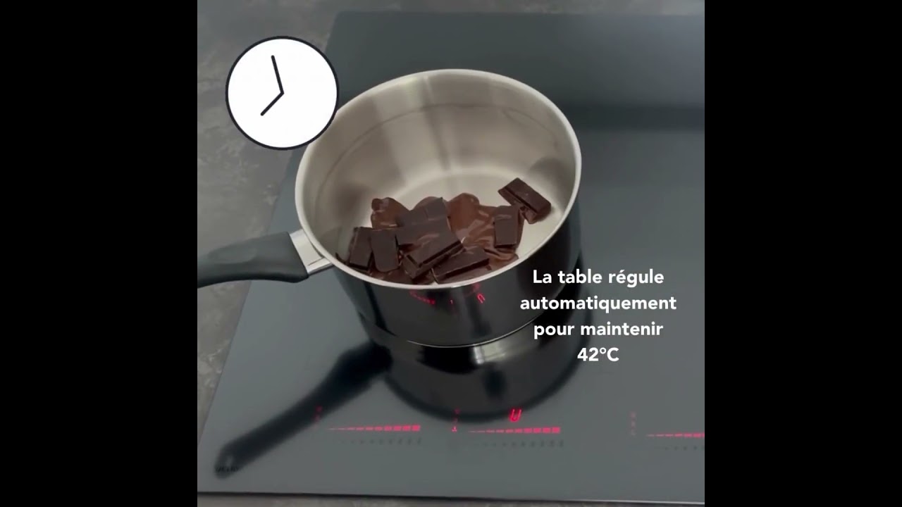Un chocolat fondu parfait sans bain-marie ? Oui, avec Airlux ! 🍫🔥
