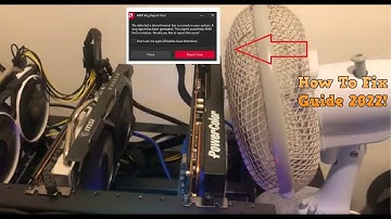 How to fix the 5700XT Crashing Drivers Whilst Mining