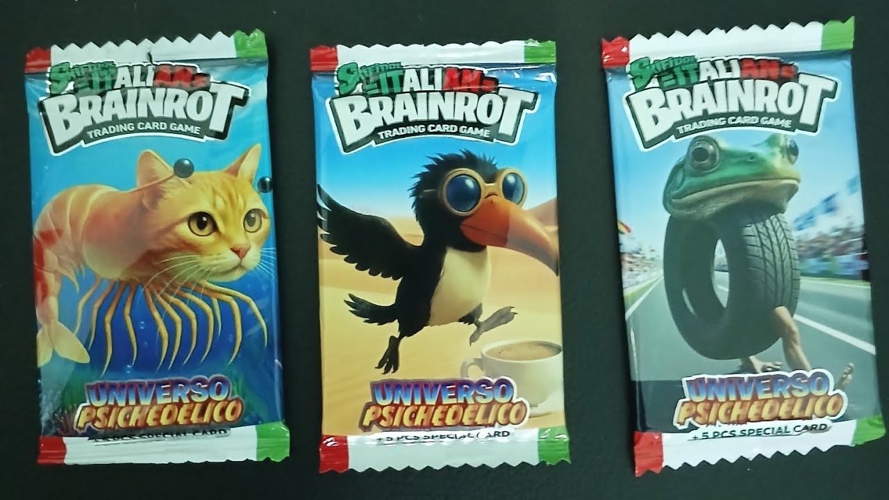 Unboxing kartu anomali brainroot