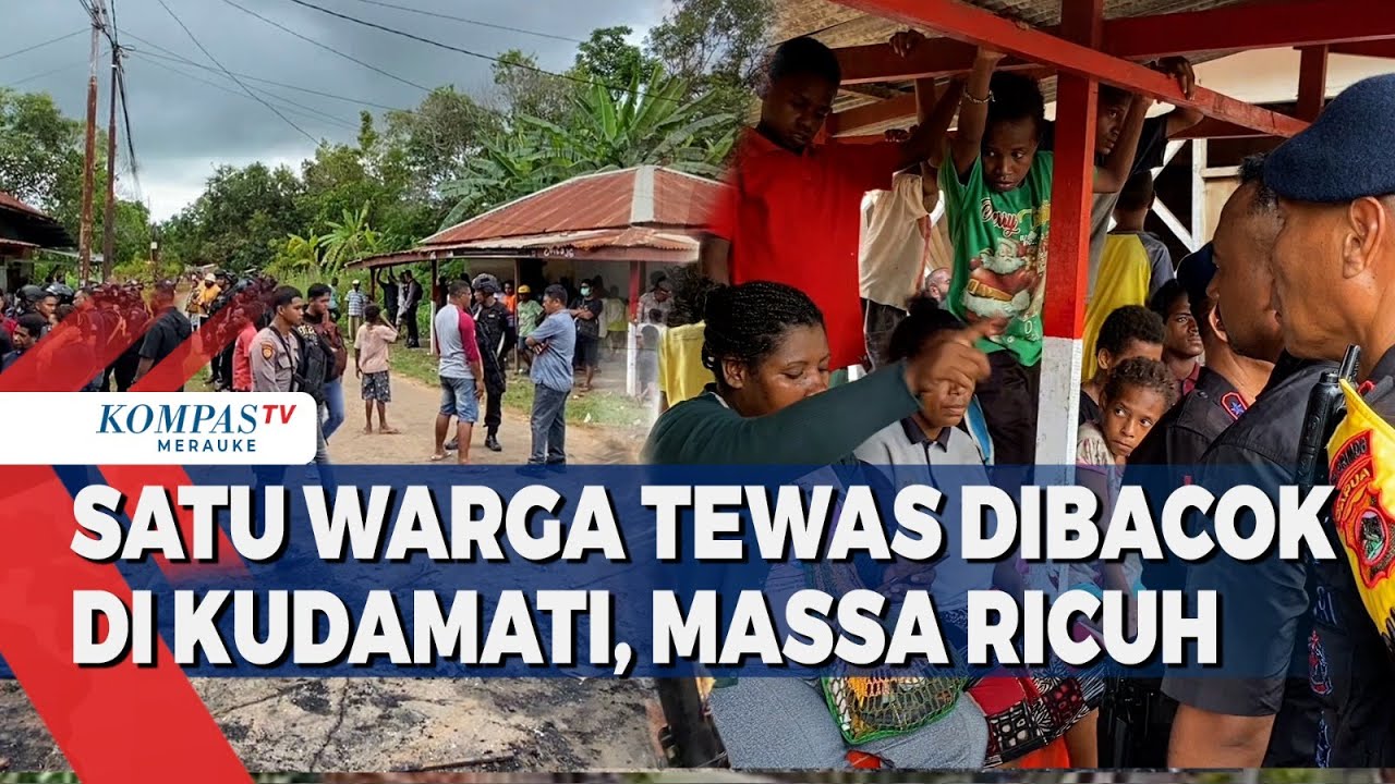 SATU WARGA TEWAS DIBACOK DI KUDA MATI, WARGA RUSAK KIOS