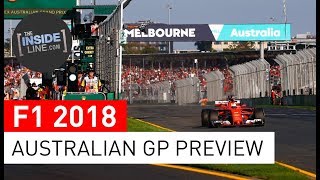 F1 NEWS 2018 - AUSTRALIAN GRAND PRIX: RACE PREVIEW [THE INSIDE LINE TV SHOW]