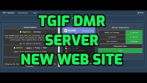 TGIF-DMR SERVER-NEW WEBSITE