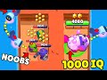 1000 IQ *NANI* vs *NOOBS* in Brawl Stars! Fails & Wins #166