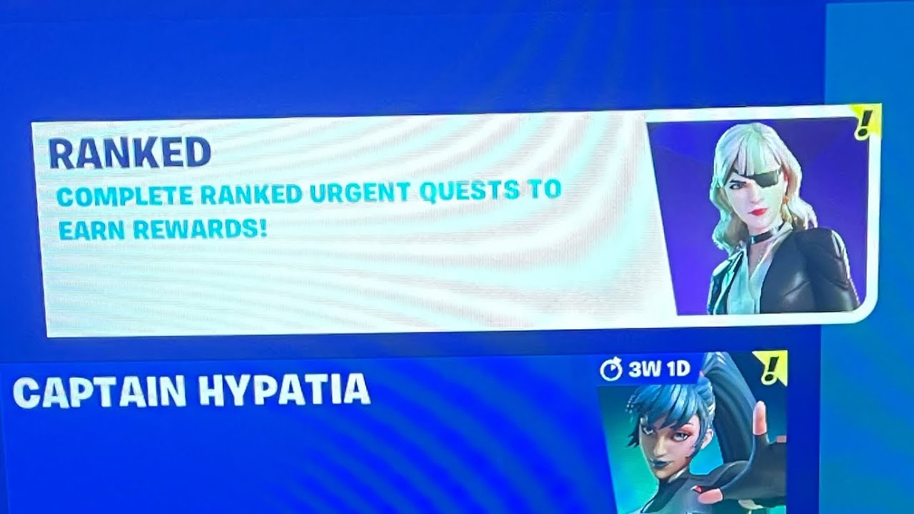 Fortnite Ranked Quests (uitleg) YouTube