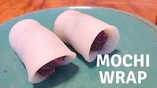 Easy No-bake Chewy Mochi Wrap / Recipe 簡単 もちもちロール! レシピ