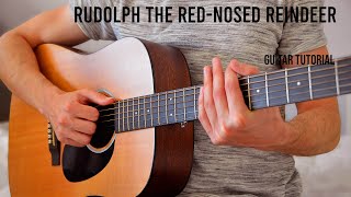 Video voorbeeld van "Rudolph The Red Nosed Reindeer EASY Guitar Tutorial With Chords / Lyrics"