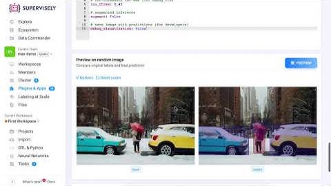 Apply NN to images project in Supervisely
