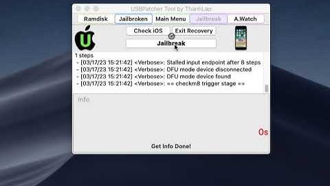 USBPatcher Tool | FREE jailbreak iOS 15 iOS 16 (A8 - A11) - MacOS