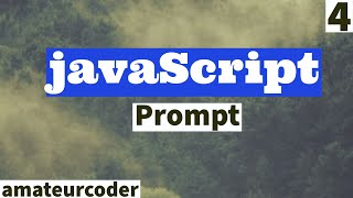 javaScript Prompt Function | Learn and Code