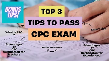 Top 3 tips om het CPC-examen te halen | Medische codering #medischecodering #medischecoderingstra...
