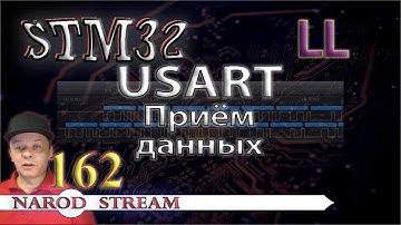 Программирование МК STM32. Урок 162. LL. USART. Приём данных